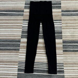 Preggo Leggings Women's Full Length Stretch Waist Legging Classic Black Size S/M